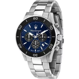   Maserati R8873600009 férfi óra karóra Competizione Kronográf Óra 43mm 10ATM karóra