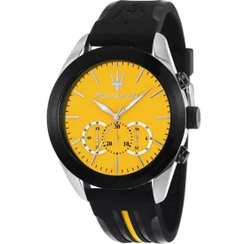   Maserati R8871612045 férfi óra karóra Traguardo Kronográf Óra 45mm 10ATM karóra