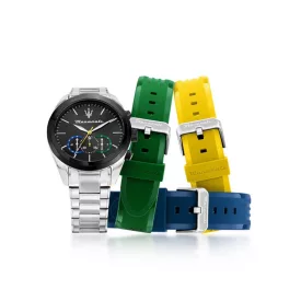   Maserati R8873612061 férfi óra karóra Traguardo Kronográf Óra Prisma Edition szett 45mm 10ATM karóra