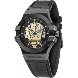   Maserati R8821108051 férfi óra karóra Potenza automata 42mm 10ATM  karóra