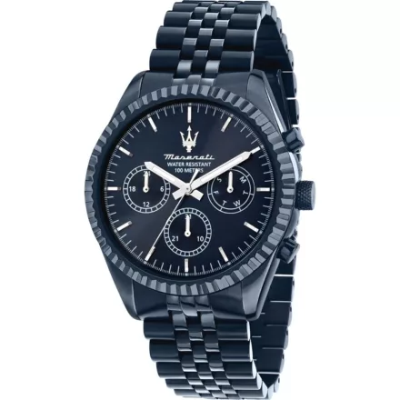 Maserati R8873600011 férfi óra karóra Competizione Kronográf Óra 43mm 10ATM  karóra