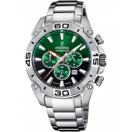 Festina F20543/3 Bike Kronográf Óra 45mm 10ATM karóra