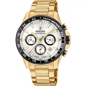 Festina F20634/1 Timeless Kronográf Óra 45 mm karóra