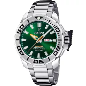   Festina F20665/2 Diver férfi Diving óra karóra 46mm 20ATM karóra