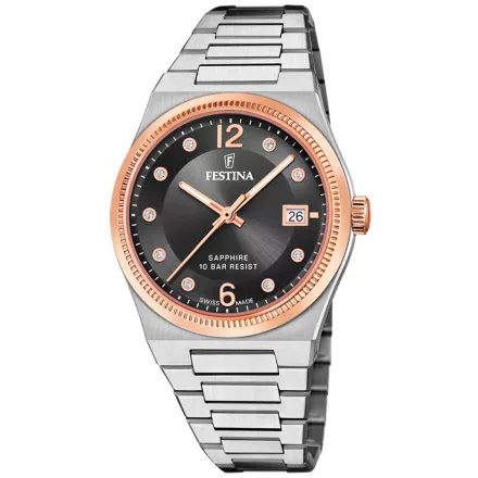 Festina F20037/3 női óra karóra Swiss Made RivÃ© 35mm 10ATM  karóra