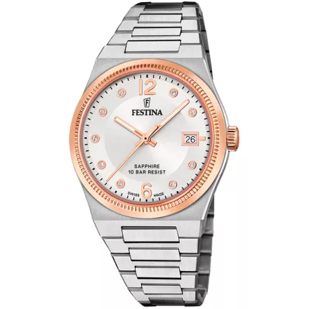 Festina F20037/1 női óra karóra Swiss Made RivÃ© 35mm 10ATM  karóra