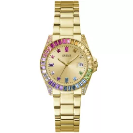 Guess GW0475L3 női óra karóra Opaline 34mm 1ATM karóra