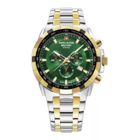   Swiss Alpine Military 7043.9144SAM férfi óra karóra Kronográf Óra