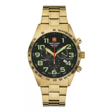 Swiss Alpine Military 7047.9114SAM férfi óra karóra Kronográf Óra