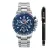 JDM Military Charlie ll JDM-WG017-02 férfi óra karóra Kronográf Óra ajándék szett