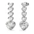 Guess női fülbevaló ékszer JUBE04493JWRHTU