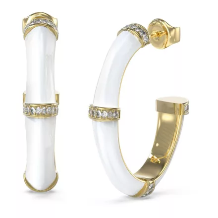 Guess női fülbevaló ékszer JUBE05156JWYGWHTU