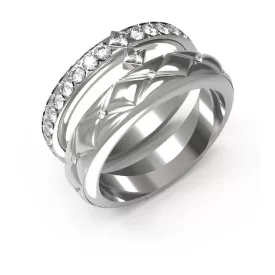 Guess női gyűrű JUBR04586JWRH58