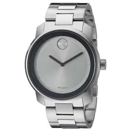 Movado Bold férfi óra karóra ezüst 