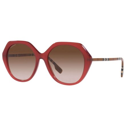 Burberry női piros Irregular napszemüveg