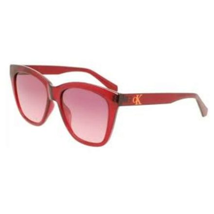 Calvin Klein női piros szögletes napszemüveg