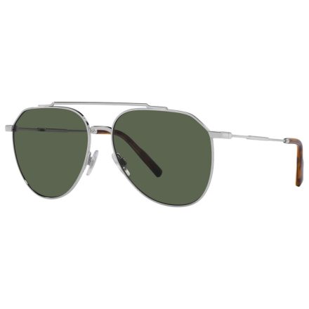 Dolce & Gabbana férfi ezüst Aviator napszemüveg  