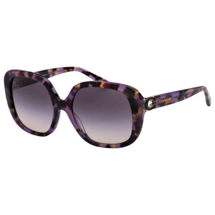 Coach női lila szögletes napszemüveg