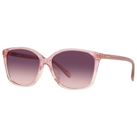 Coach női rózsaszín szögletes napszemüveg