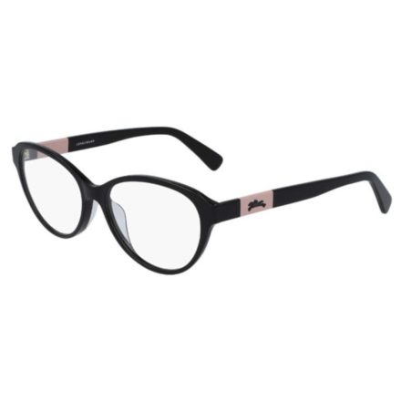 Longchamp női fekete ovális szemüvegkeret