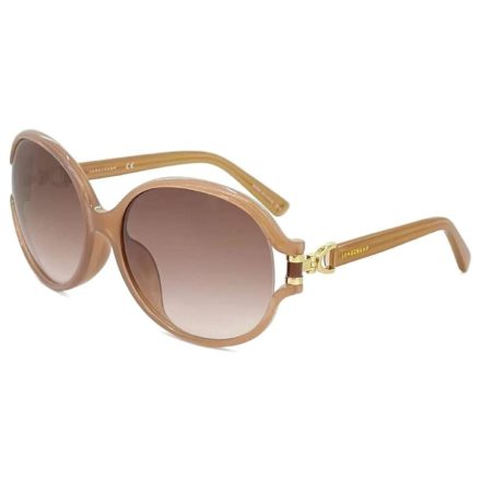 Longchamp női barna ovális napszemüveg