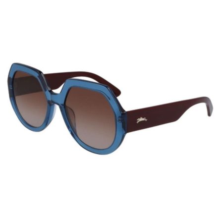 Longchamp női kék geometriai napszemüveg