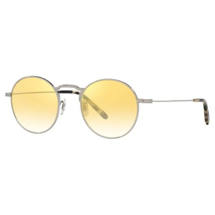 Oliver Peoples Unisex férfi női ezüst kerek napszemüveg