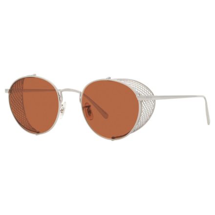 Oliver Peoples Unisex férfi női ezüst kerek napszemüveg