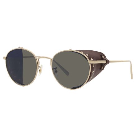 Oliver Peoples Unisex férfi női arany kerek napszemüveg