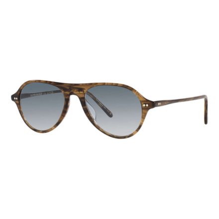 Oliver Peoples Unisex férfi női barna kerek napszemüveg  