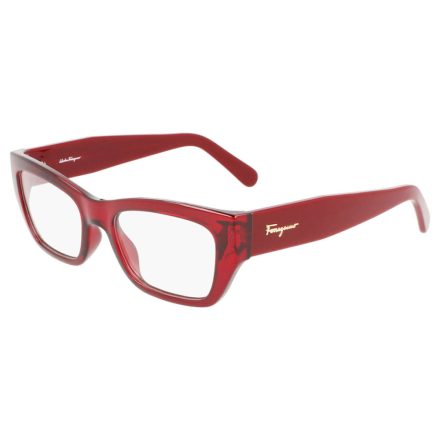 Ferragamo női piros szemüvegkeret