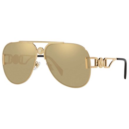 Versace Unisex férfi női arany Aviator napszemüveg