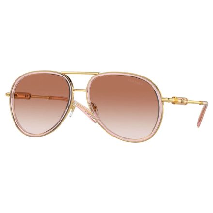 Versace Unisex férfi női barna Aviator napszemüveg