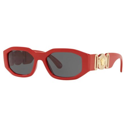 Versace férfi piros Irregular napszemüveg