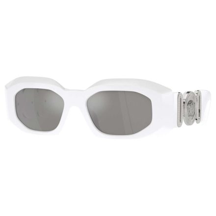 Versace férfi fehér Irregular napszemüveg