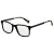 John Varvatos férfi optikai szemüvegkeret VJVC001530BLA