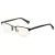 John Varvatos férfi optikai szemüvegkeret VJVC007530BLA