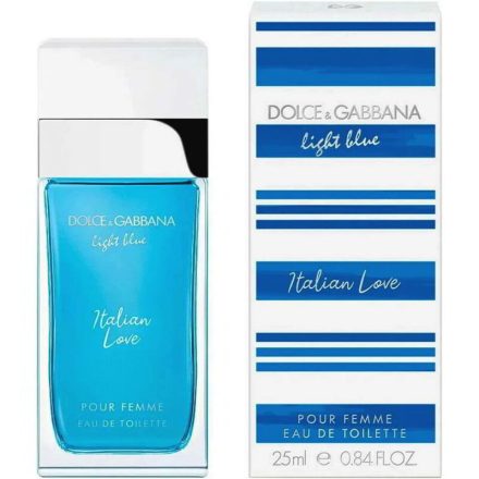 Dolce & Gabbana világos kék olasz Love EDT 25ml Női Parfüm