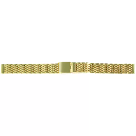 Steinmeister nemesacél óraszíj, aranyszínű, 12 mm