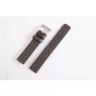 Bőrszíj, 16 mm, szürke