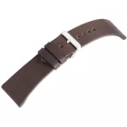 Valódi bőrszíj, 32 mm, sötétbarna
