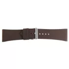 Valódi bőrszíj, 32 mm, sötétbarna