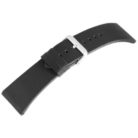 Just valódi bőrszíj 32 mm fekete