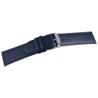 Steinmeister bőrszíj, sötétkék, 24 mm