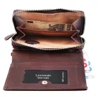 Leonardo Verrelli pénztárca barna, RFID védelemmel 3000088-004