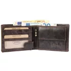 Akzent férfi pénztárca valódi bőrből, RFID védelemmel