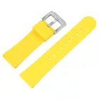 TW Steel szilikon óraszíj, sárga, 22 mm
