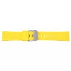 TW Steel szilikon óraszíj, sárga, 22 mm