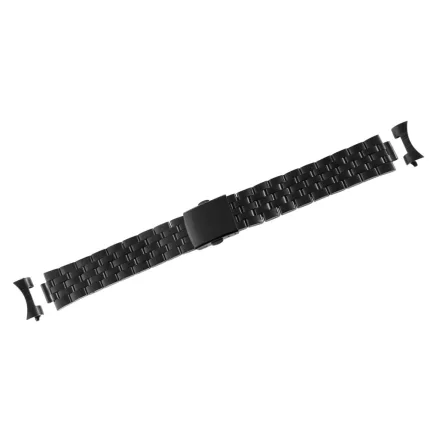 Engelhardt fekete nemesacél óraszíj, 21 mm