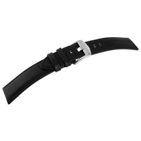 Engelhardt fekete bőrszíj "super-soft" 16 mm